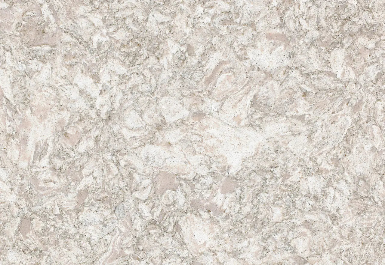 Marble surface with soft beige and cream veining in polished finish — premium countertop fabrication by Signature Stone Las Vegas