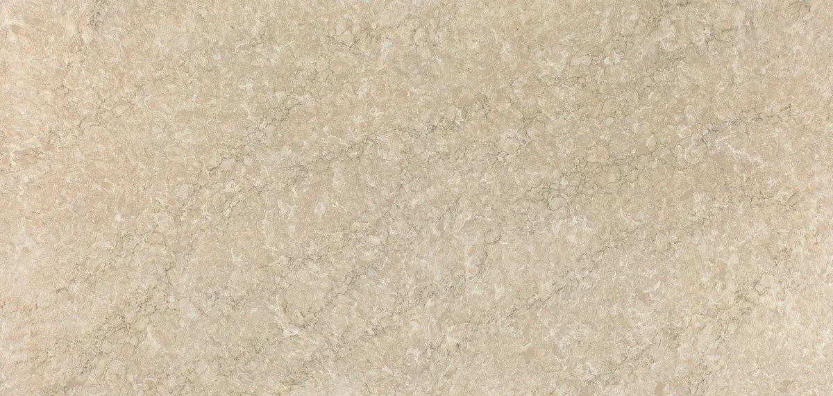 Copeland limestone slab with warm beige tones and subtle natural veining — premium stone countertops installed by Signature Stone Las Vegas