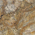 Mascarello granite countertop slab with gold, brown, and gray veining pattern