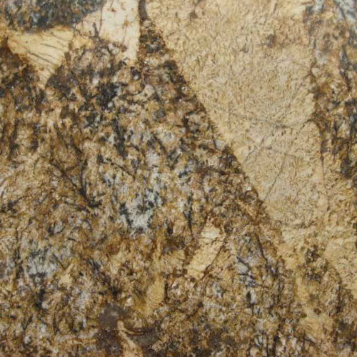 Granite Torroncino slab with tan, cream, and brown veining, natural countertop stone pattern