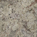 Granite White Springs countertop slab with light beige, grey, and subtle brown veining