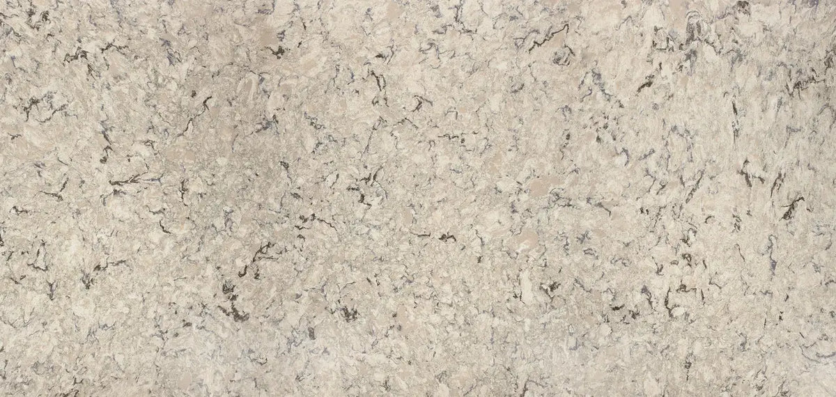 Halewood limestone surface with warm beige tones and natural veining patterns — elegant stone countertops installed by Signature Stone Las Vegas