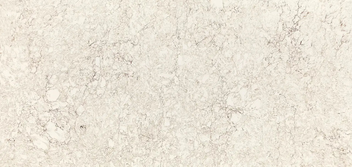 Haydon limestone surface with creamy beige tones and natural fossilized patterns — premium countertop fabrication by Signature Stone Las Vegas