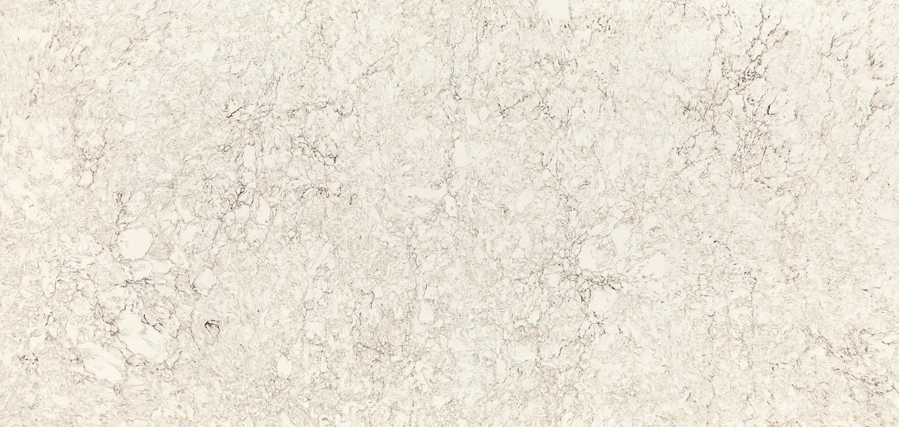 Haydon limestone surface with creamy beige tones and natural fossilized patterns — premium countertop fabrication by Signature Stone Las Vegas