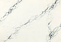 Inverness Cobalt quartz slab with cream base and bold navy blue veining — premium countertop fabrication by Signature Stone Las Vegas
