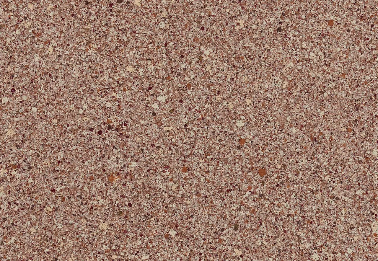 Lancaster quartz surface with warm brown and beige speckled pattern and smooth finish — custom countertops fabricated and installed by Signature Stone LV