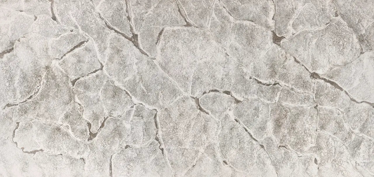 Leabridge stone surface with light gray base and intricate white veining patterns — custom countertops fabricated and installed by Signature Stone LV