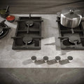 Light grey marble kitchen countertop with natural veining and polished finish — premium stone countertops installed by Signature Stone Las Vegas
