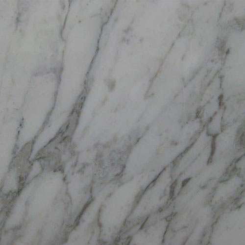 Calcatta Vagli marble surface with dramatic white background and flowing gray veining — luxury marble countertops installed by Signature Stone Las Vegas