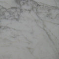 Calcatta Venatto marble surface with elegant white base and dramatic gray veining — luxury marble countertops installed by Signature Stone Las Vegas