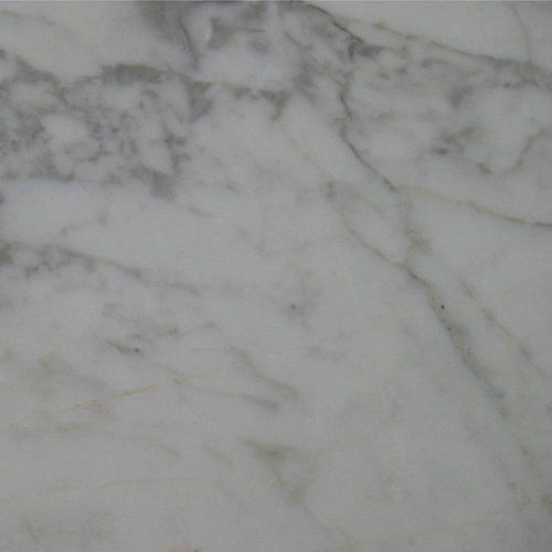 Calcatta Venatto marble surface with elegant white base and dramatic gray veining — luxury marble countertops installed by Signature Stone Las Vegas