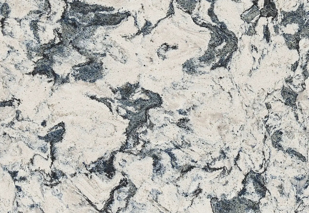 Mayfair quartz slab with cream and charcoal veining pattern — elegant stone countertops installed by Signature Stone Las Vegas