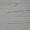 White Macaubas quartzite slab with soft gray veining and polished finish — elegant quartz countertops installed by Signature Stone Las Vegas