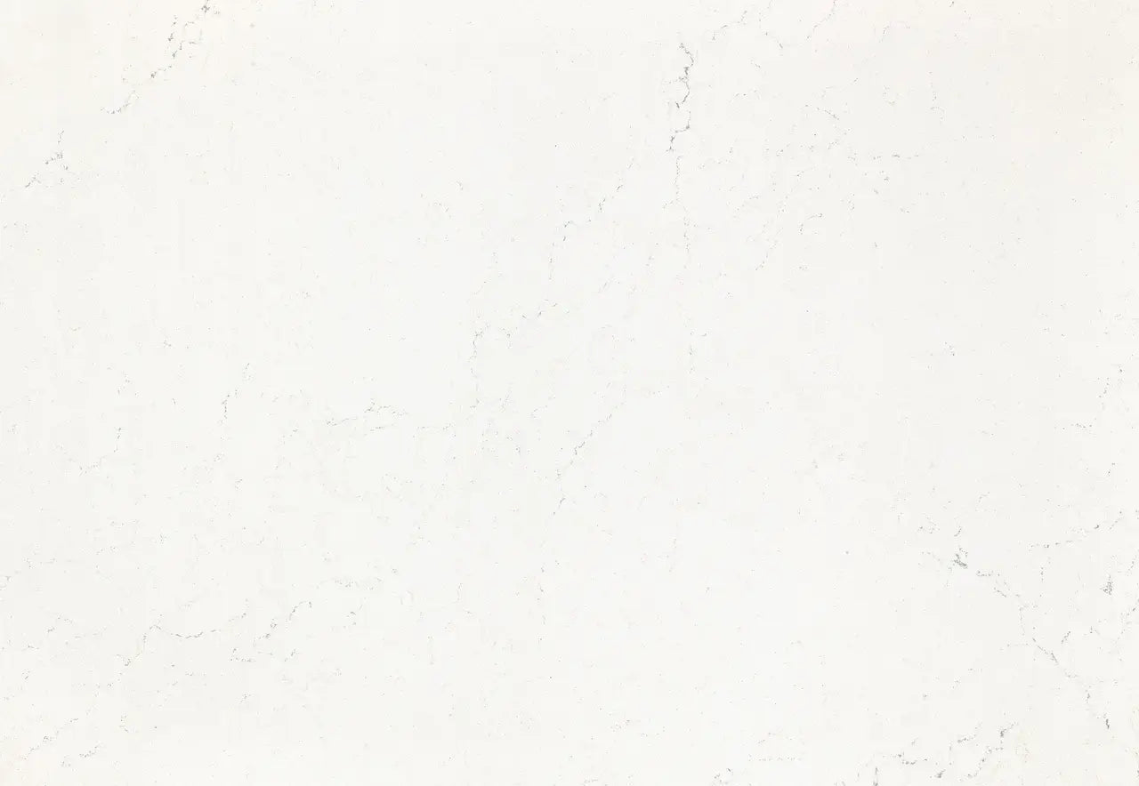 Smithfield quartz kitchen countertop with subtle veining and polished finish — expert countertop fabrication by Signature Stone Las Vegas