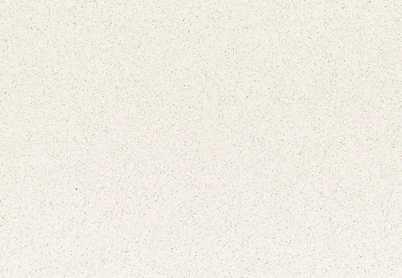 Snowdon White quartz surface with cream base and subtle speckled pattern — premium stone countertops installed by Signature Stone Las Vegas