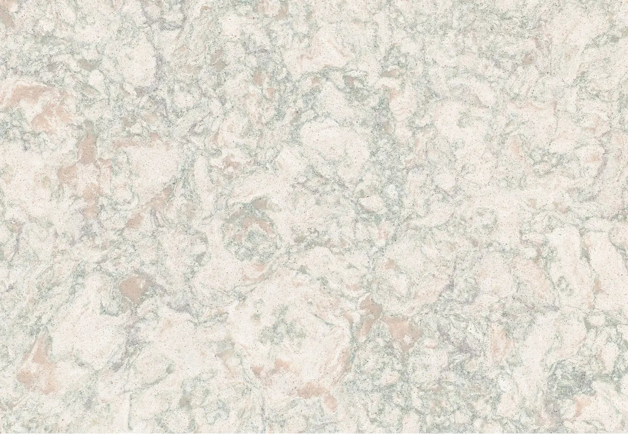 Trafalgar marble surface with soft beige and gray veining in polished finish — elegant stone countertops installed by Signature Stone Las Vegas